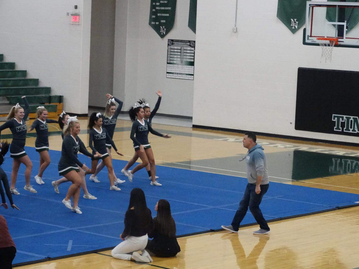 Coach Urmie rallies his girls through the night