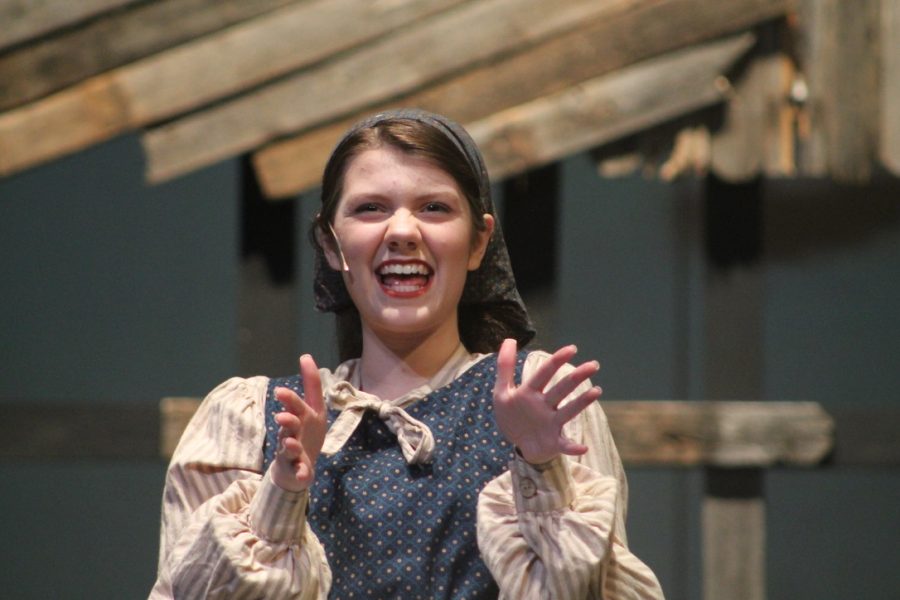 Jaylin Anders as Chava in FIddler on the Roof