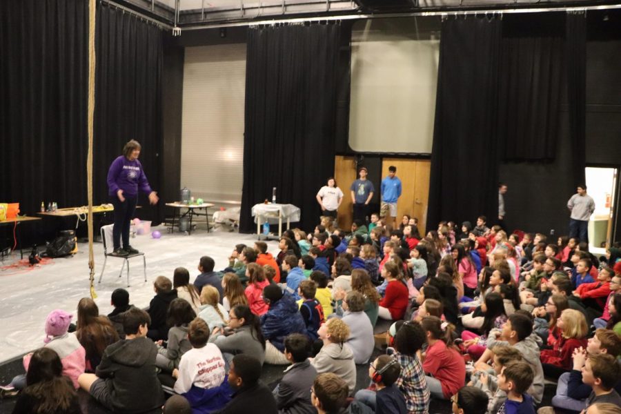 Mrs. Baugher’s introduction: science magic show