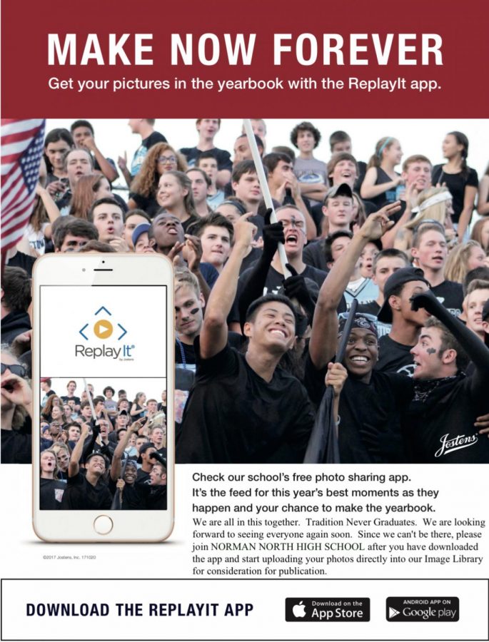 Upload youre highlights to ReplayIt with a chance to get in the yearbook.