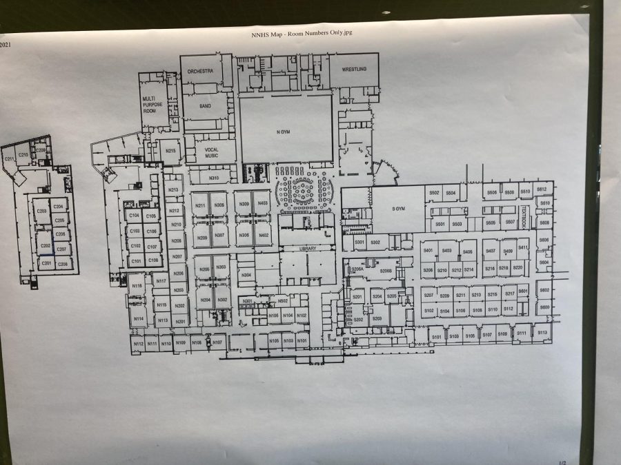 Map of the school.