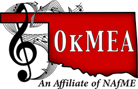 The Official Logo of the   Oklahoma Music Educator Association.