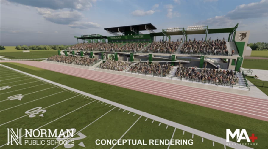A+conceptual+rendering+of+the+proposed+Norman+North+High+School+stadium%2C+which+is+included+in+the+Norman+Public+Schools+%24353.9+million+bond+proposal.