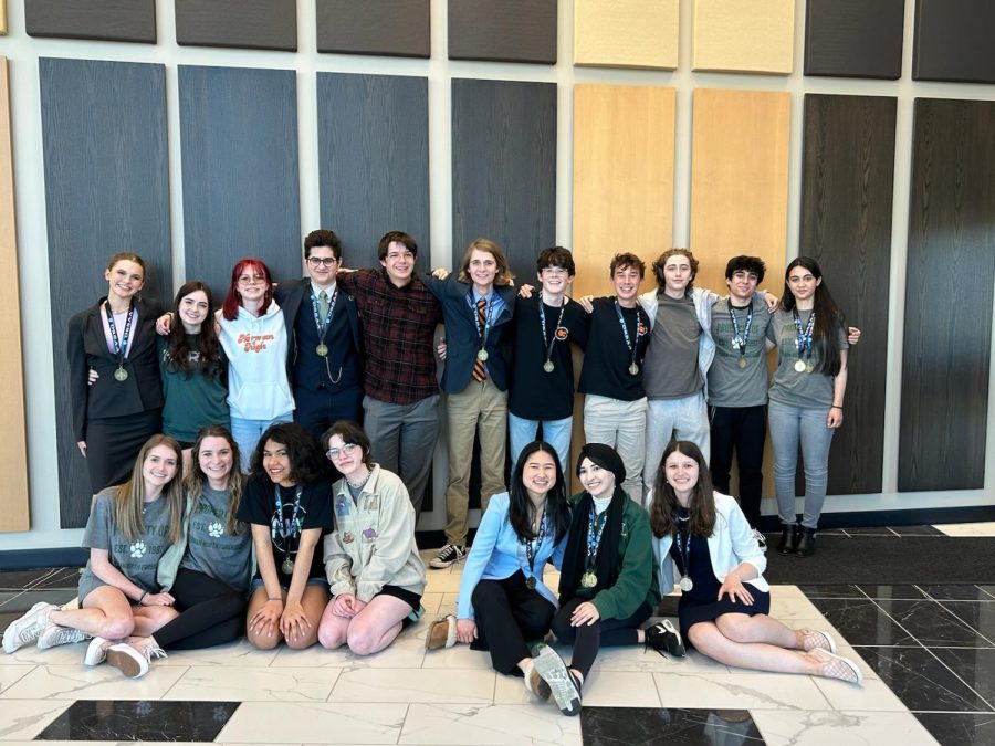 Norman North and Norman High students attending the OSSAA Speech and Debate State tournament 